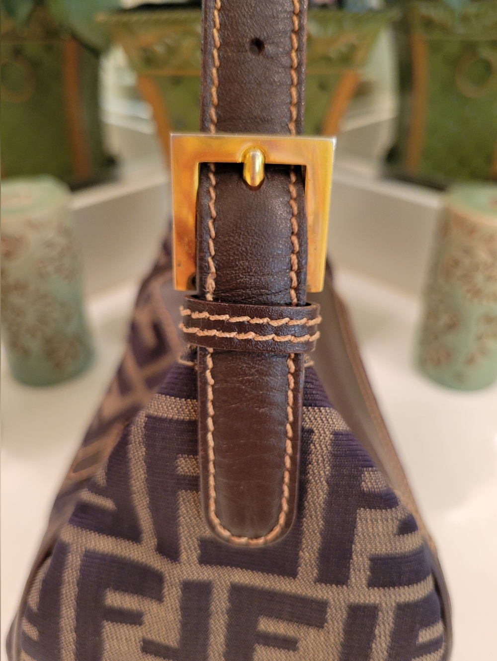 Fendi Zucca Handbag - Picture 3 of 16